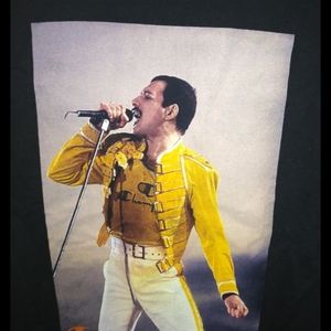 Champion Queen Freddy Mercury S/S Graphic T-Shirt Size Medium